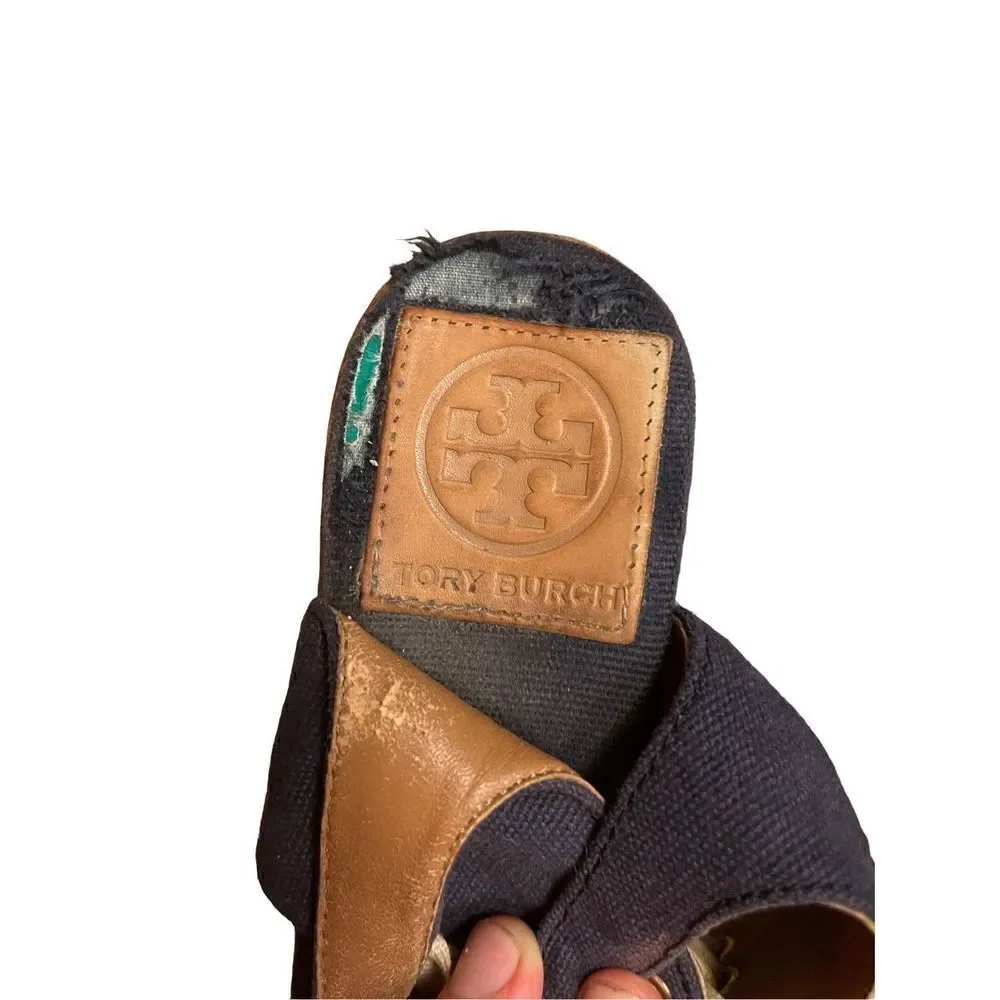 Tory Burch Navy Espadrilles - 6